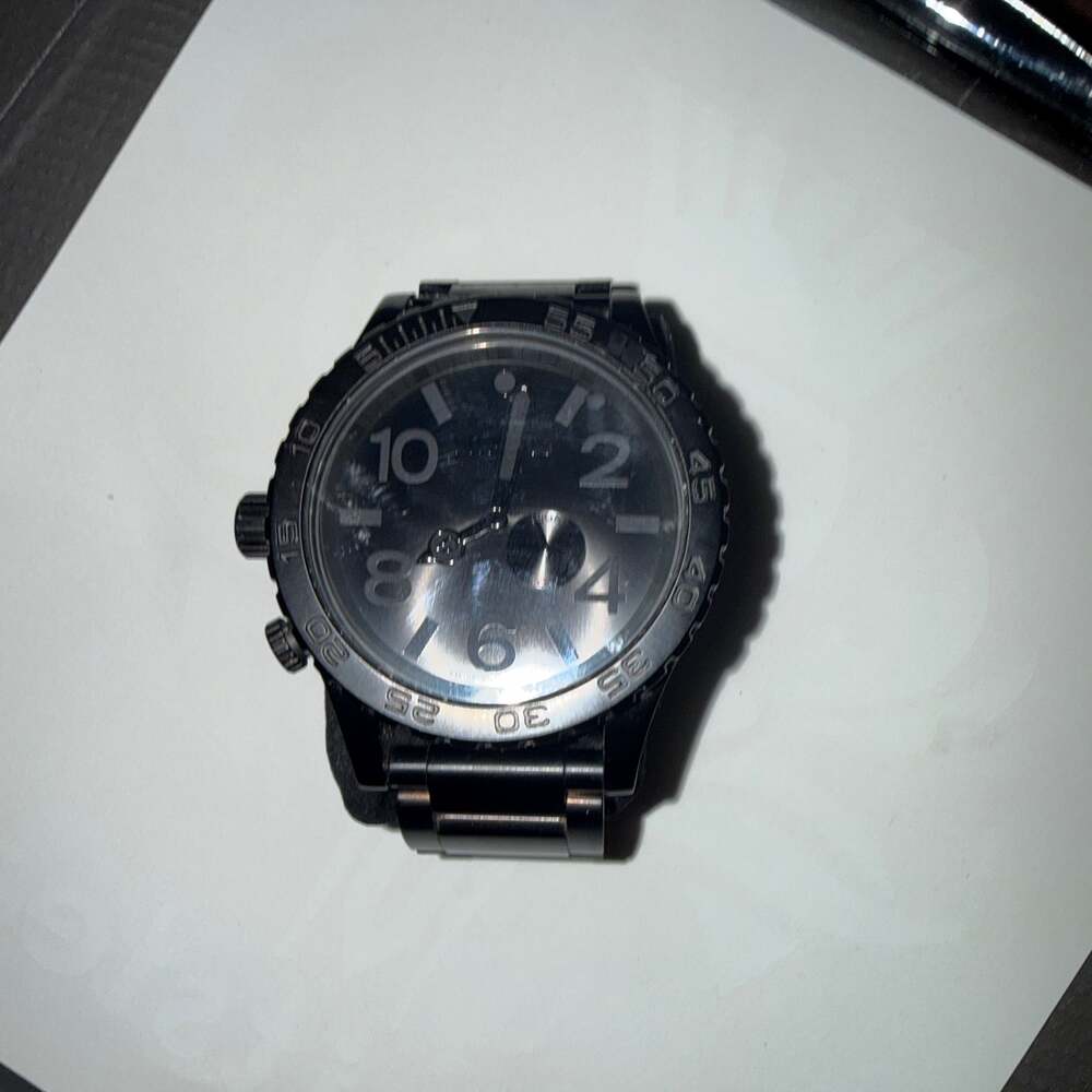 Nixon 51-30 Titanium Chronograph All Black Watch